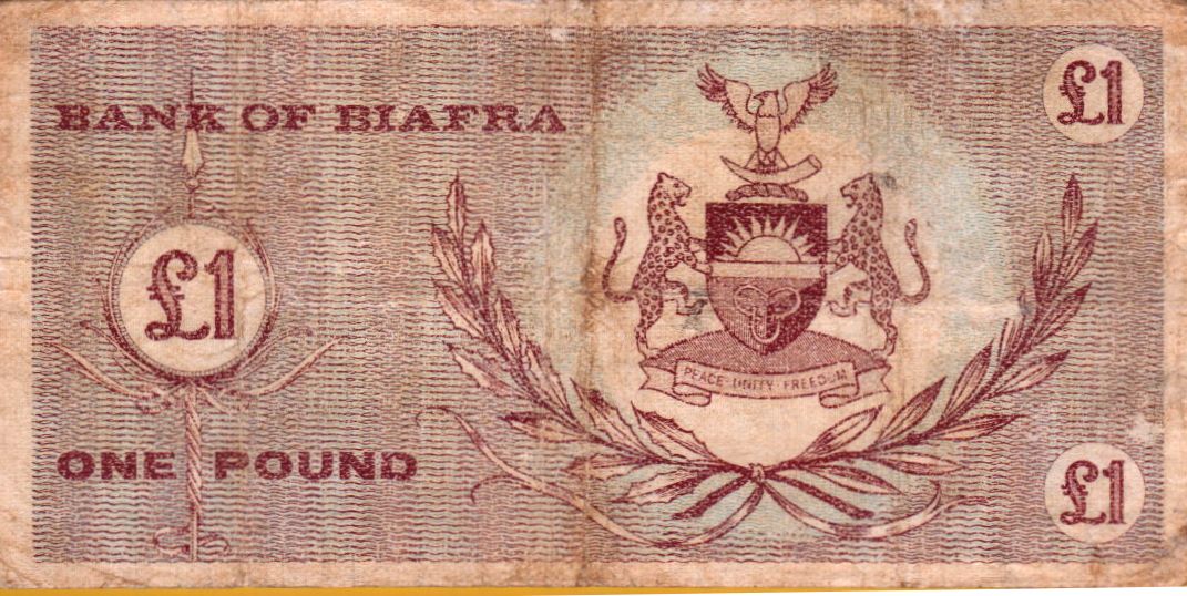Biafra 1 1968 VF P-2